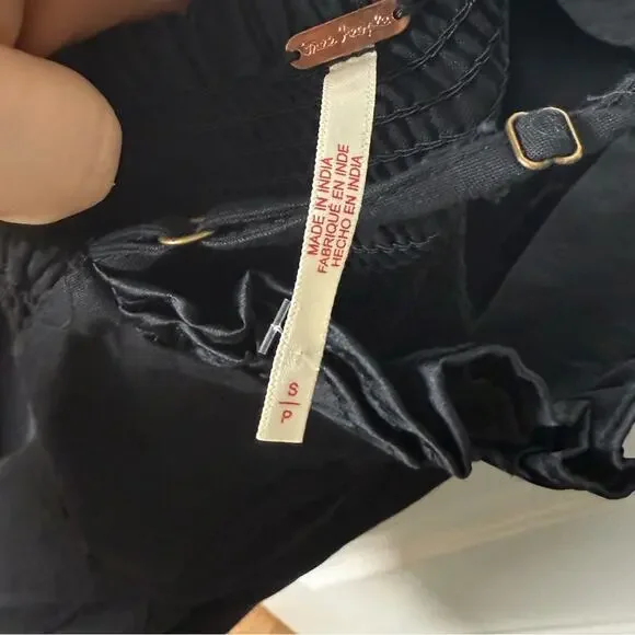 Free People Midnight Magic Mini Dress in Black Combo S - Picture 9 of 9